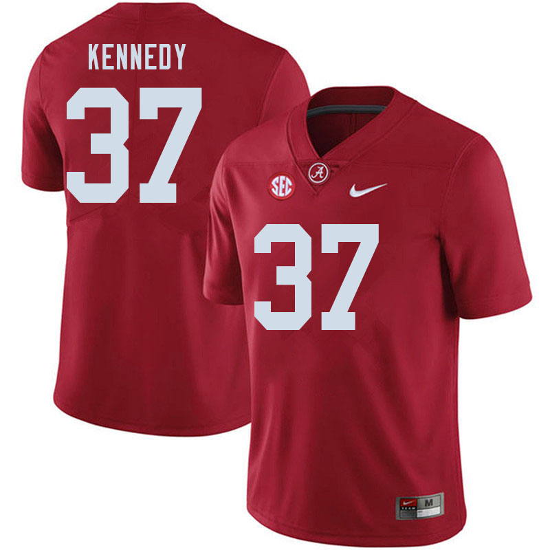 Men #37 Demouy Kennedy Alabama Crimson Tide College Football Jerseys Sale-Crimson